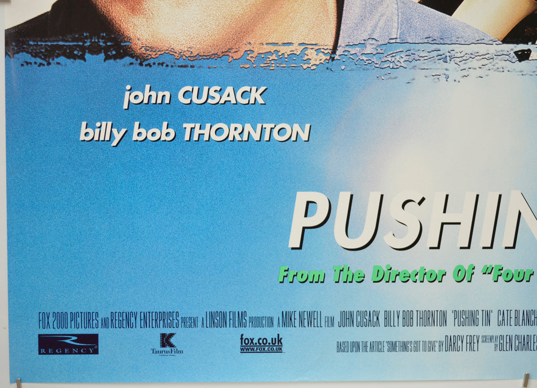 PUSHING TIN (Bottom Left) Cinema Quad Movie Poster 