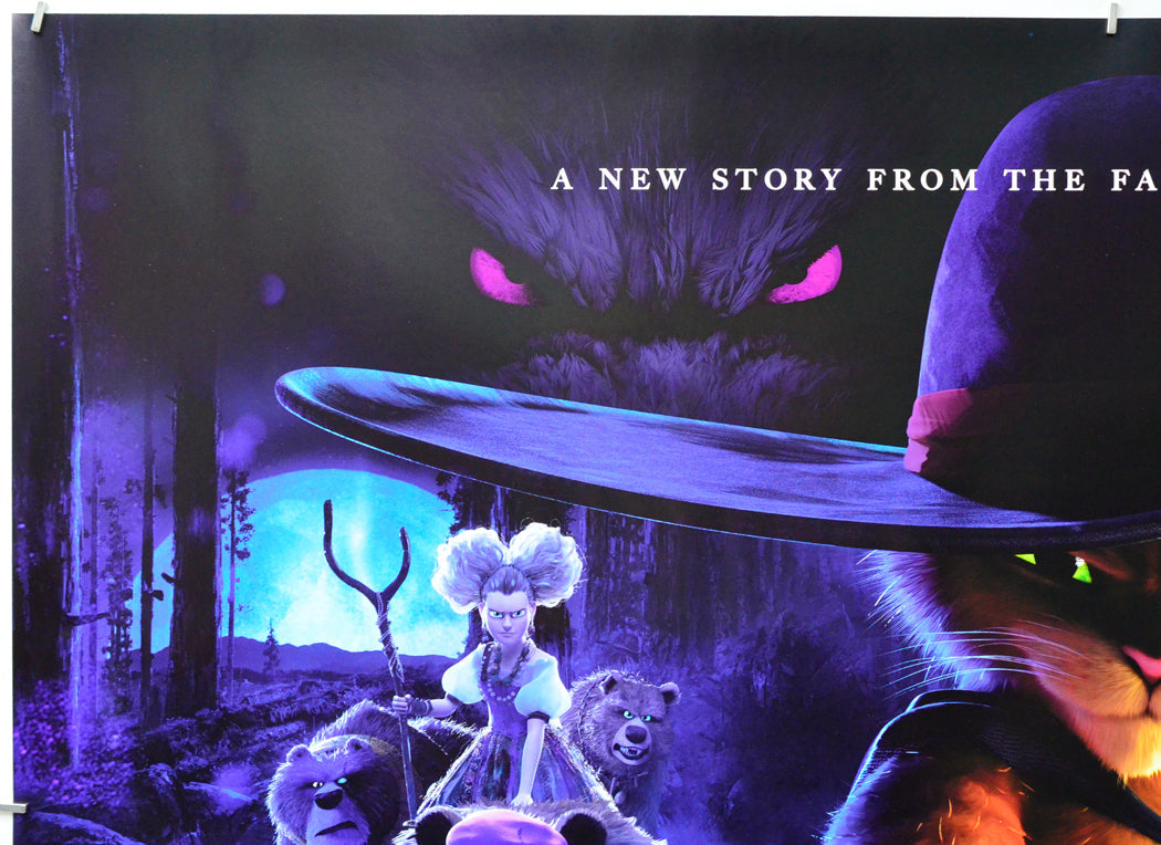 Puss In Boots: The Last Wish (Top Left) Cinema Quad Movie Poster 