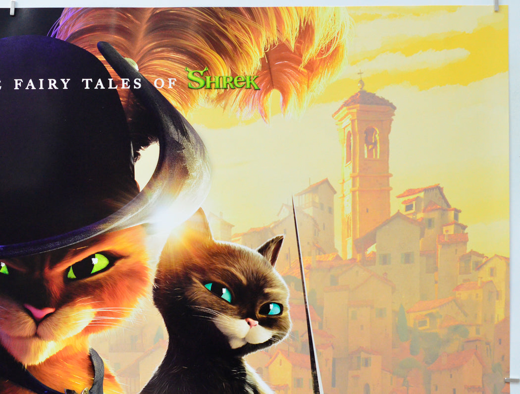 Puss In Boots: The Last Wish (Top Right) Cinema Quad Movie Poster 