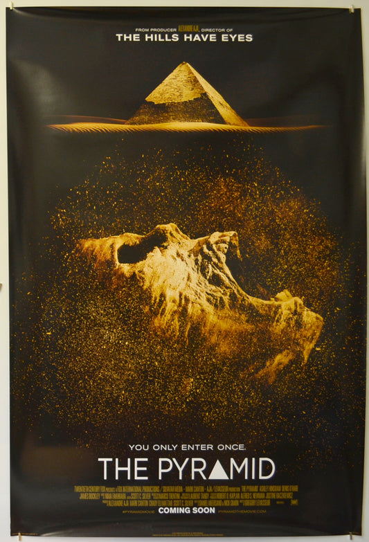 The Pyramid  (International One-Sheet Campaign A)   Original One Sheet Poster - Film Poster - Movie Poster