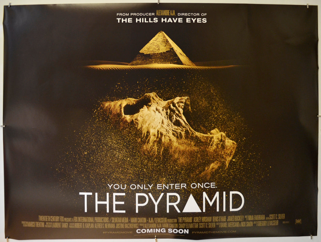 The Pyramid  (Teaser / Advance Version)   Original Quad Poster - Film Poster - Movie Poster