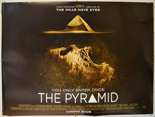 The Pyramid  (Teaser / Advance Version)   Original Quad Poster - Film Poster - Movie Poster