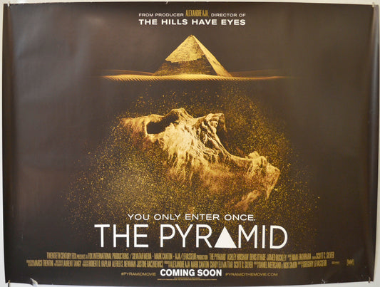 The Pyramid  (Teaser / Advance Version)   Original Quad Poster - Film Poster - Movie Poster