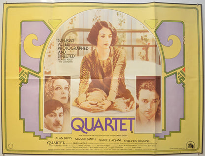 Quartet Original Quad Poster - Film Poster - Movie Poster