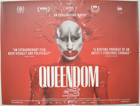 Queendom  Original Quad Poster - Film Poster - Movie Poster