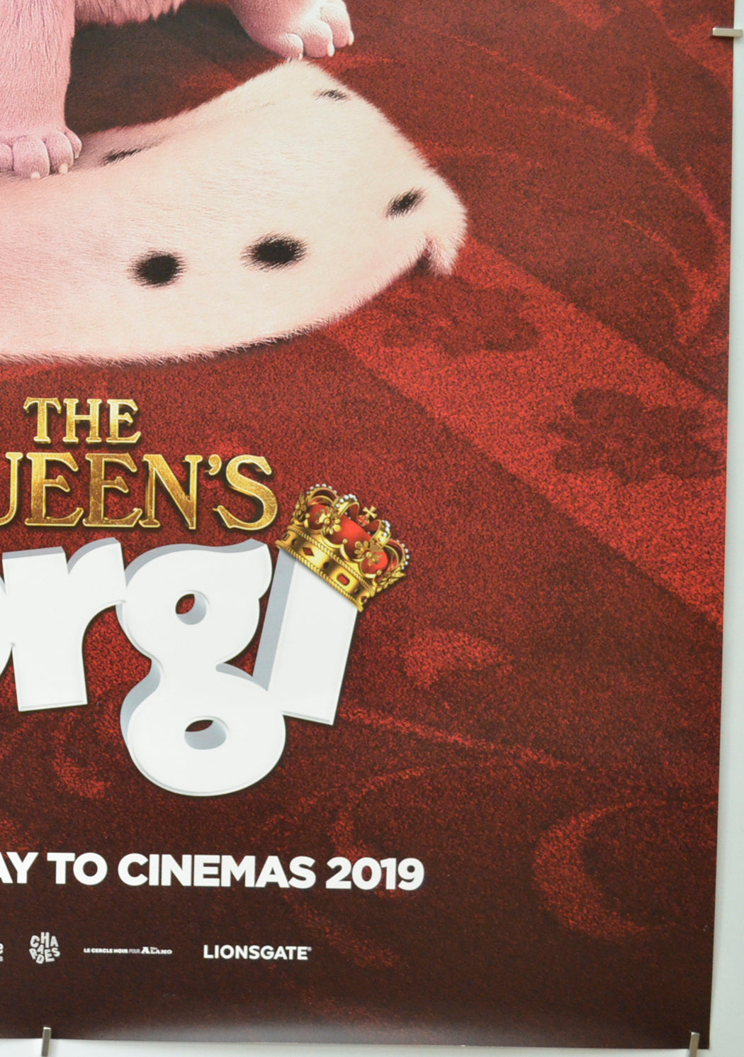 THE QUEEN’S CORGI (Bottom Right) Cinema One Sheet Movie Poster 