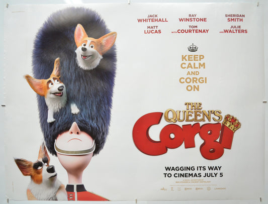 The Queen's Corgi (Teaser / Advance Version) Original Quad Poster - Film Poster - Movie Poster