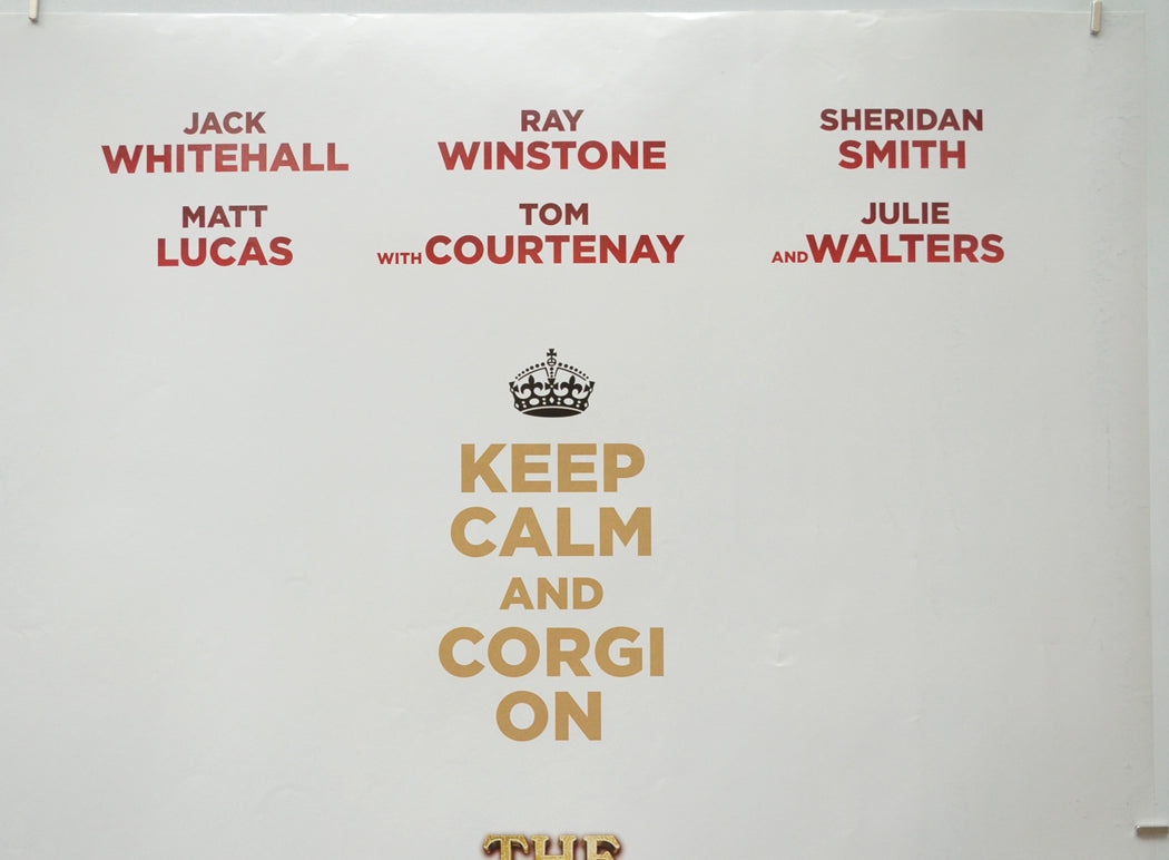 THE QUEEN’S CORGI (Top Right) Cinema Quad Movie Poster 