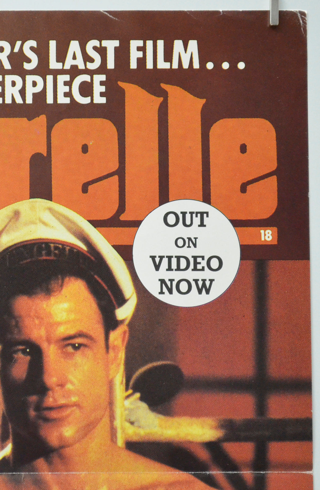 QUERELLE (Top Right) Original Video Shop Poster 