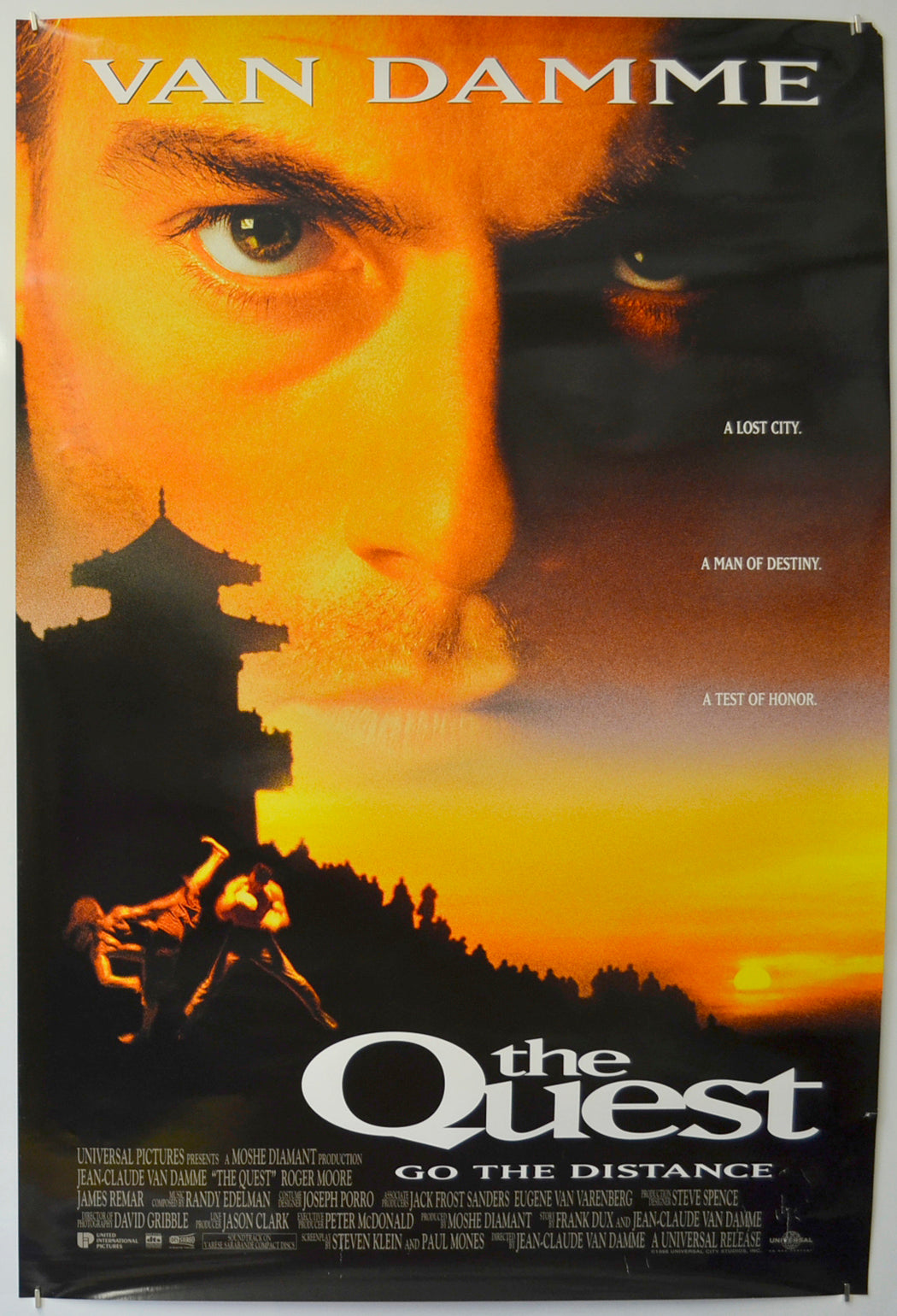 The Quest  Original One Sheet Poster - Film Poster - Movie Poster