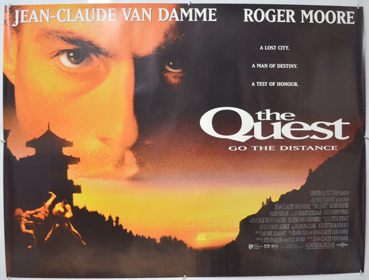 The Quest Original Quad Poster - Film Poster - Movie Poster