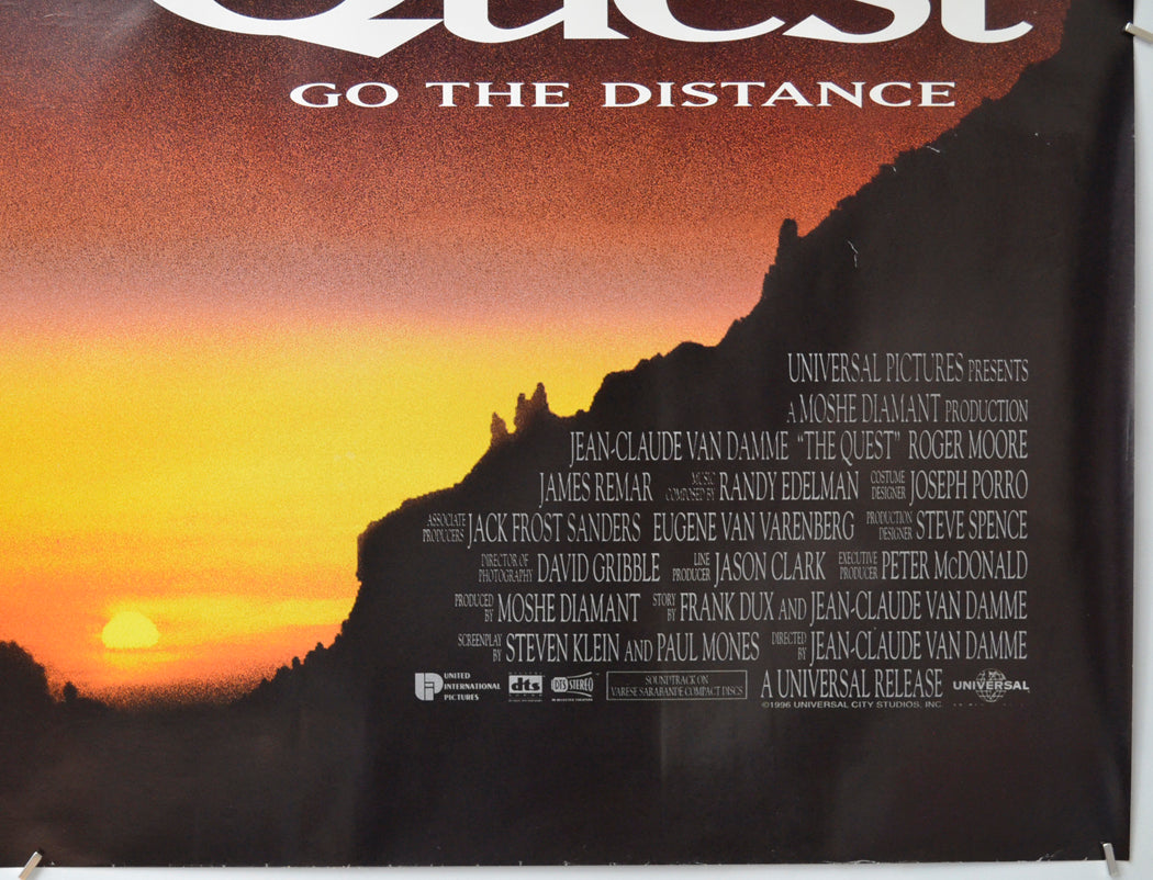 THE QUEST (Bottom Right) Cinema Quad Movie Poster 