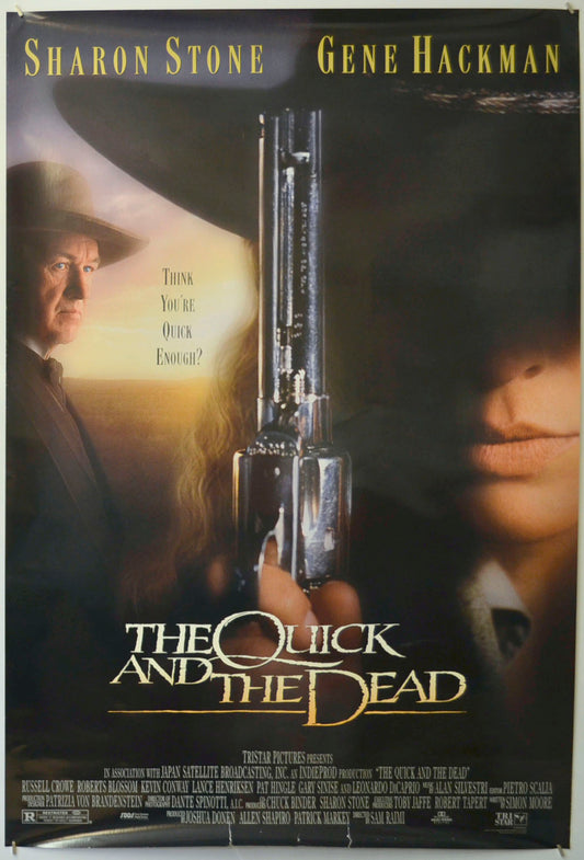 The Quick And The Dead Original One Sheet Poster - Film Poster - Movie Poster