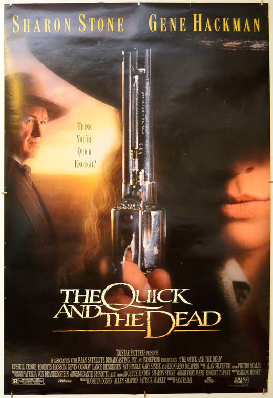 The Quick And The Dead Original One Sheet Poster - Film Poster - Movie Poster