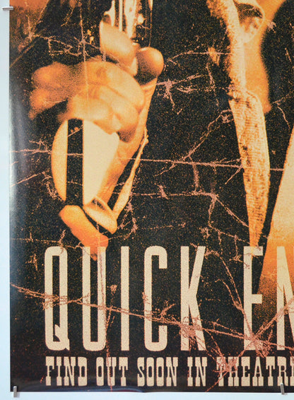 THE QUICK AND THE DEAD (Bottom Left) Cinema One Sheet Movie Poster 