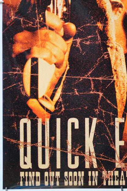 THE QUICK AND THE DEAD (Bottom Left) Cinema One Sheet Movie Poster 