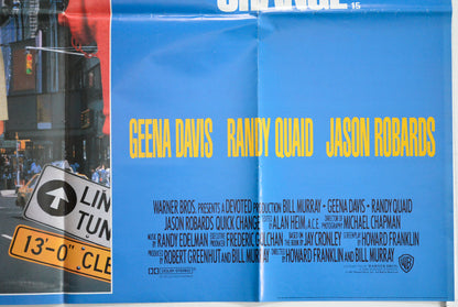 QUICK CHANGE (Bottom Right) Cinema Quad Movie Poster 