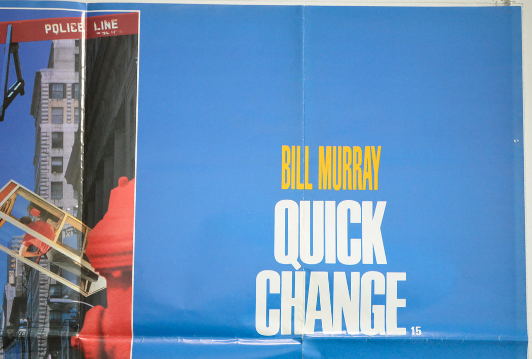 QUICK CHANGE (Top Right) Cinema Quad Movie Poster 