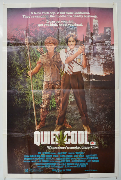 Quiet Cool Original One Sheet Poster - Film Poster - Movie Poster