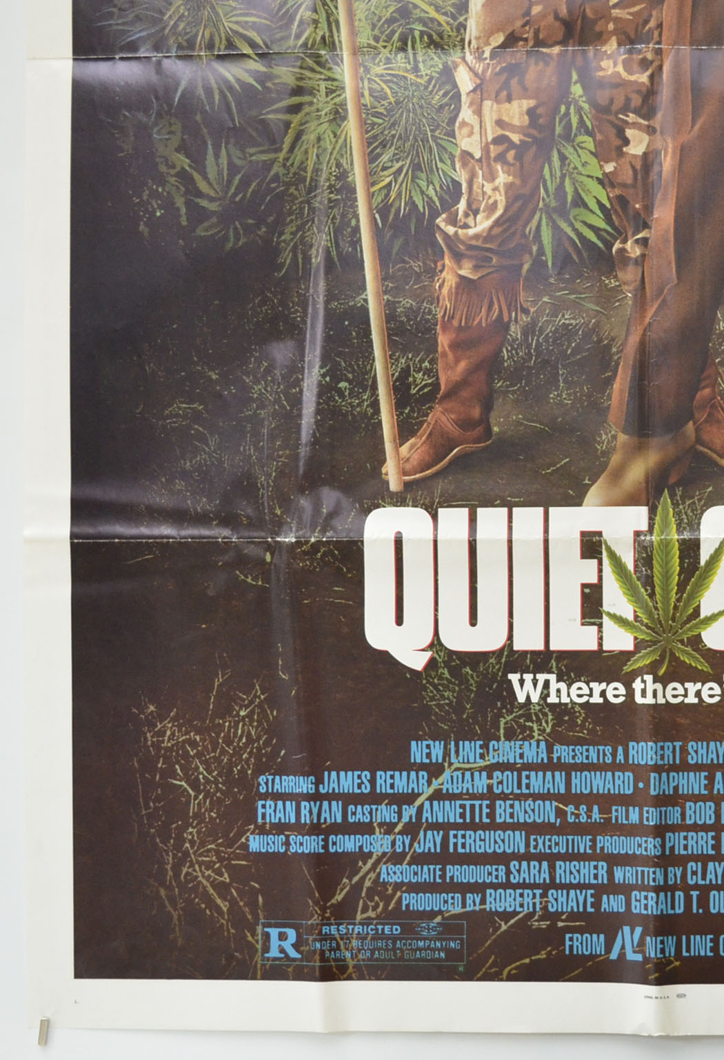 QUIET COOL (Bottom Left) Cinema One Sheet Movie Poster 