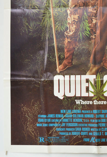 QUIET COOL (Bottom Left) Cinema One Sheet Movie Poster 