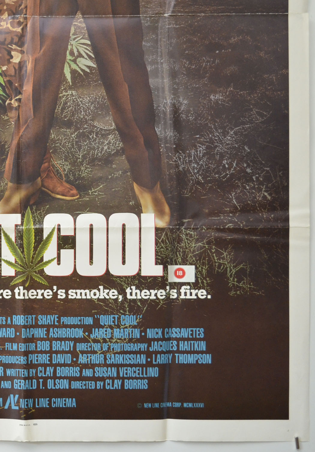 QUIET COOL (Bottom Right) Cinema One Sheet Movie Poster 