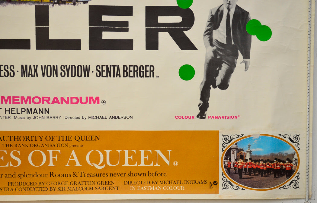 THE QUILLER MEMORANDUM (Bottom Right) Cinema Quad Movie Poster 