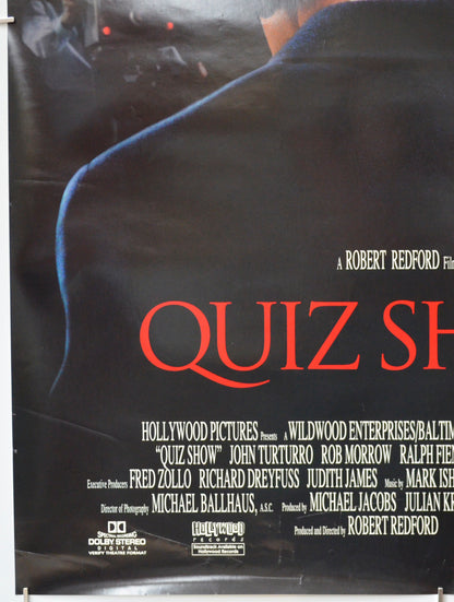 QUIZ SHOW (Bottom Left) Cinema One Sheet Movie Poster 