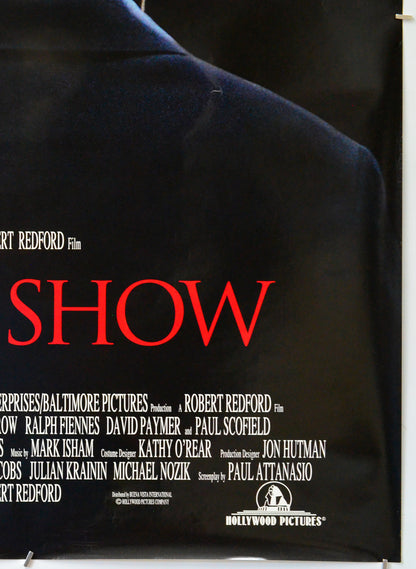 Quiz Show (Bottom Right) Cinema One Sheet Movie Poster 
