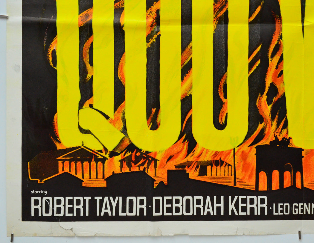 Quo Vadis (Bottom Left) Cinema Quad Movie Poster 