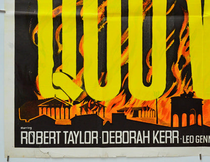 Quo Vadis (Bottom Left) Cinema Quad Movie Poster 