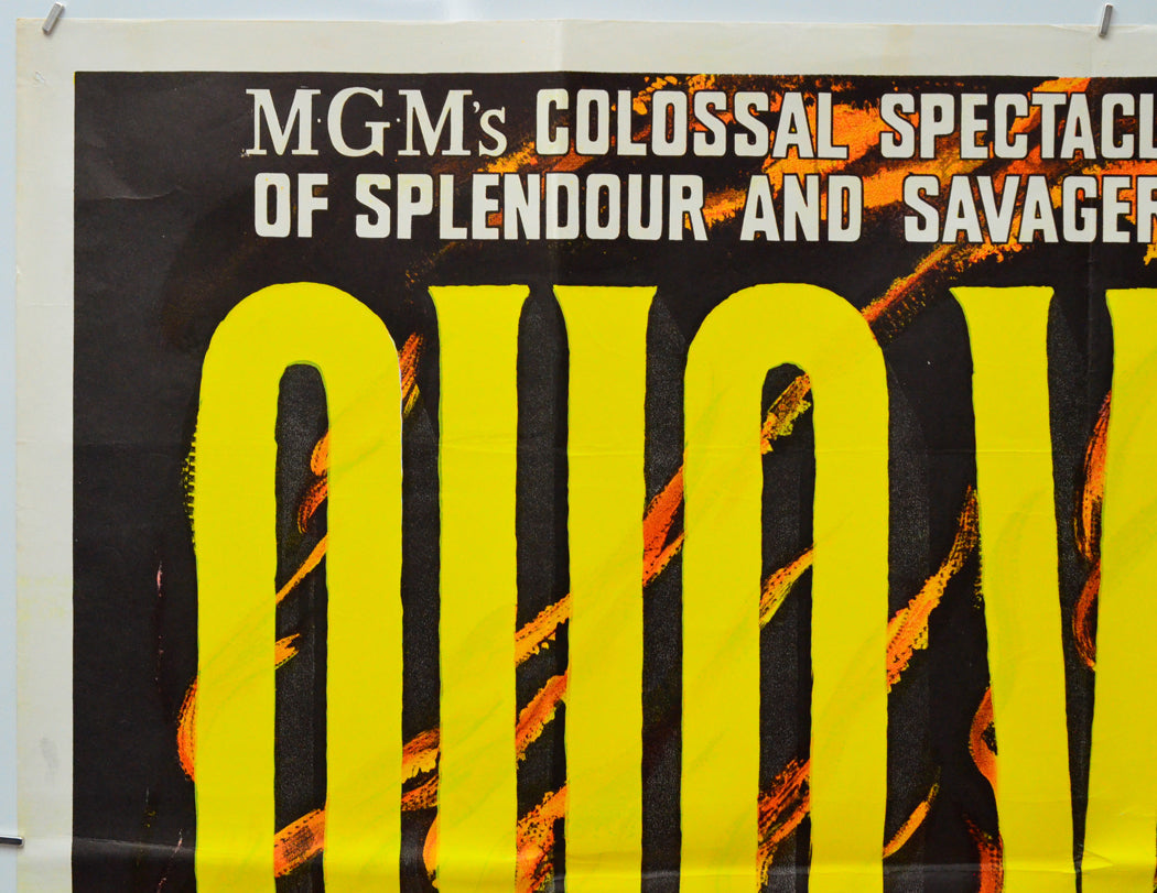 Quo Vadis (Top Left) Cinema Quad Movie Poster 