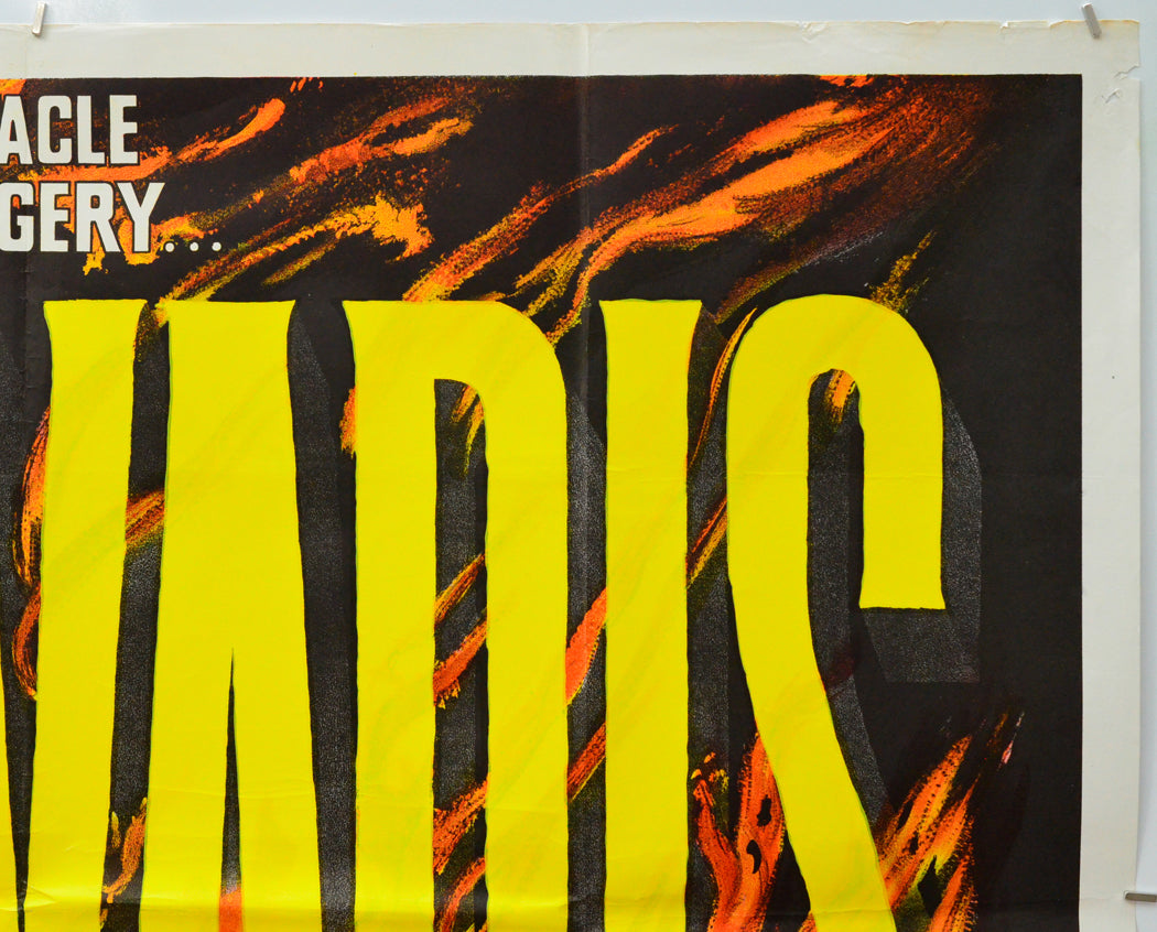 Quo Vadis (Top Right) Cinema Quad Movie Poster 