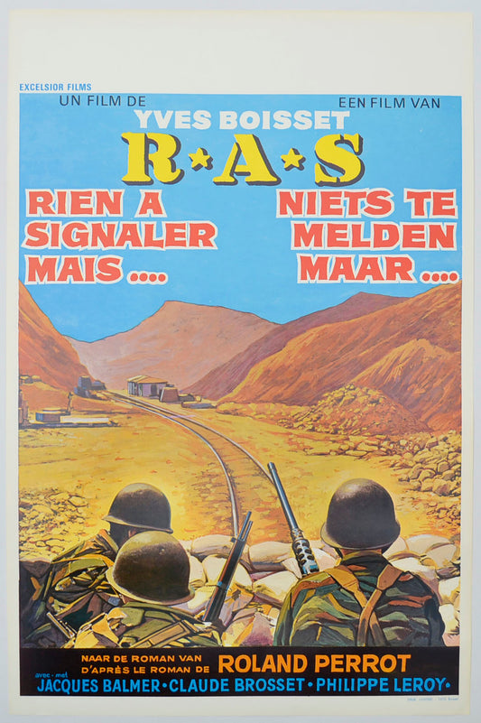 R.A.S. (a.k.a. Nothing to Report) Original Belgian Poster - Film Poster - Movie Poster