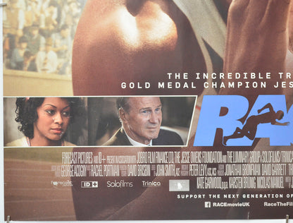 RACE (Bottom Left) Cinema Quad Movie Poster 