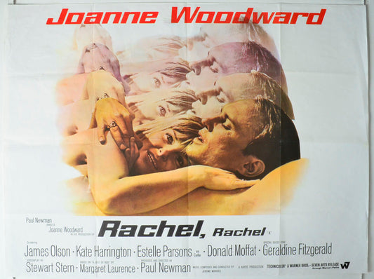 Rachel, Rachel Original British Quad Poster - Movie Poster