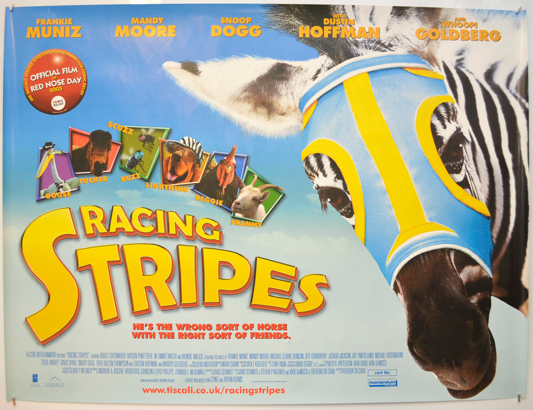 Racing Stripes Original Quad Poster - Film Poster - Movie Poster