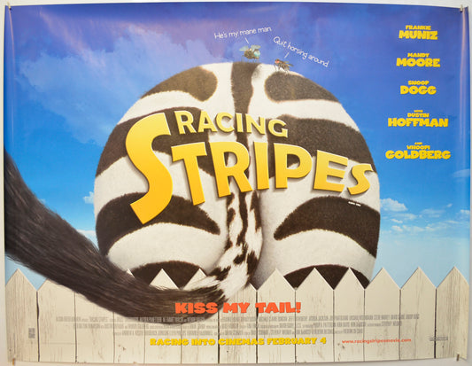 Racing Stripes (Teaser / Advance Version)  Original Quad Poster - Film Poster - Movie Poster