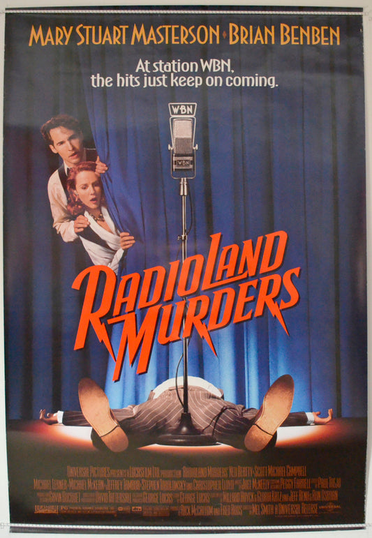 Radioland Murders  Original One Sheet Poster - Film Poster - Movie Poster 