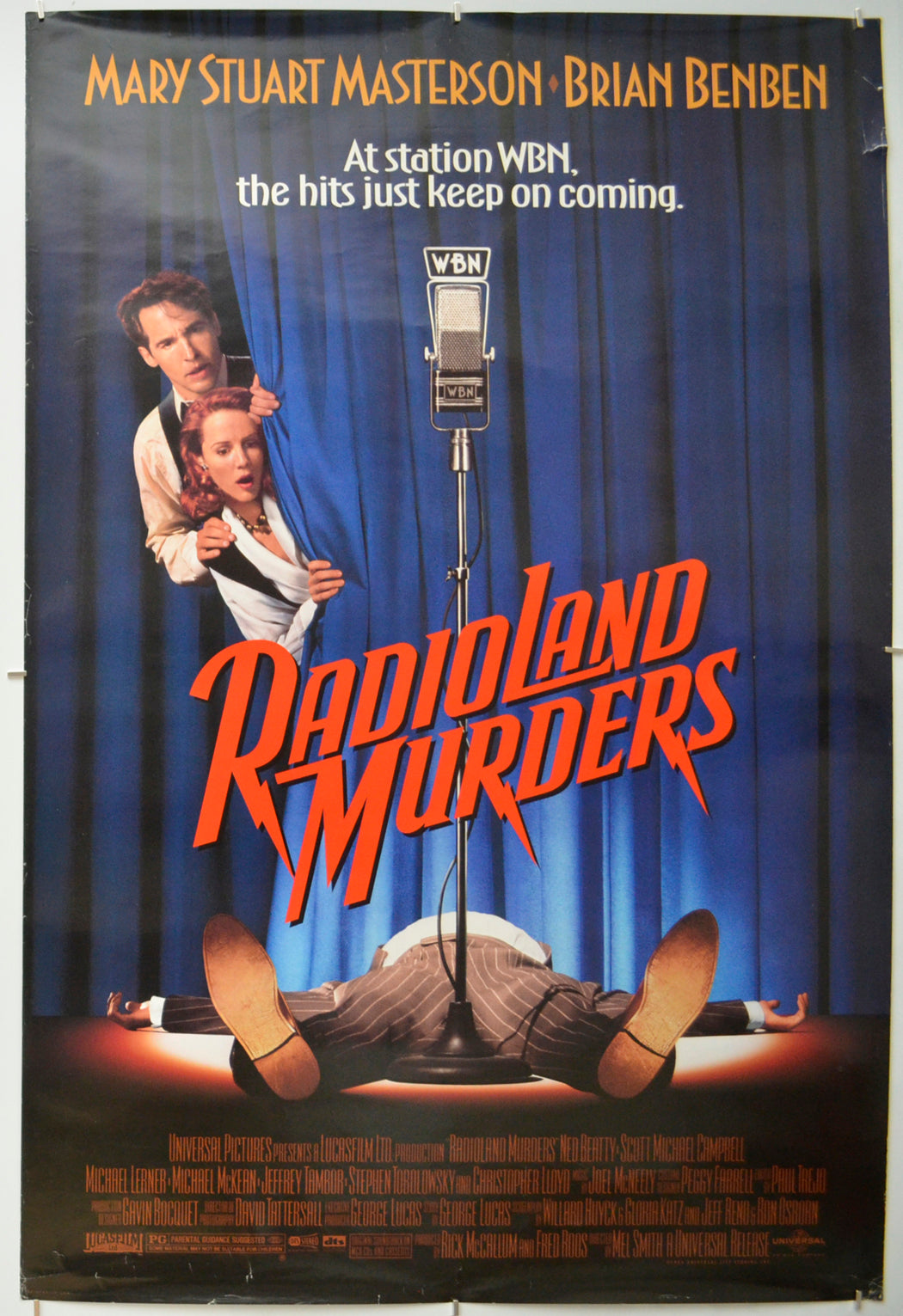 Radioland Murders Original One Sheet Poster - Film Poster - Movie Poster