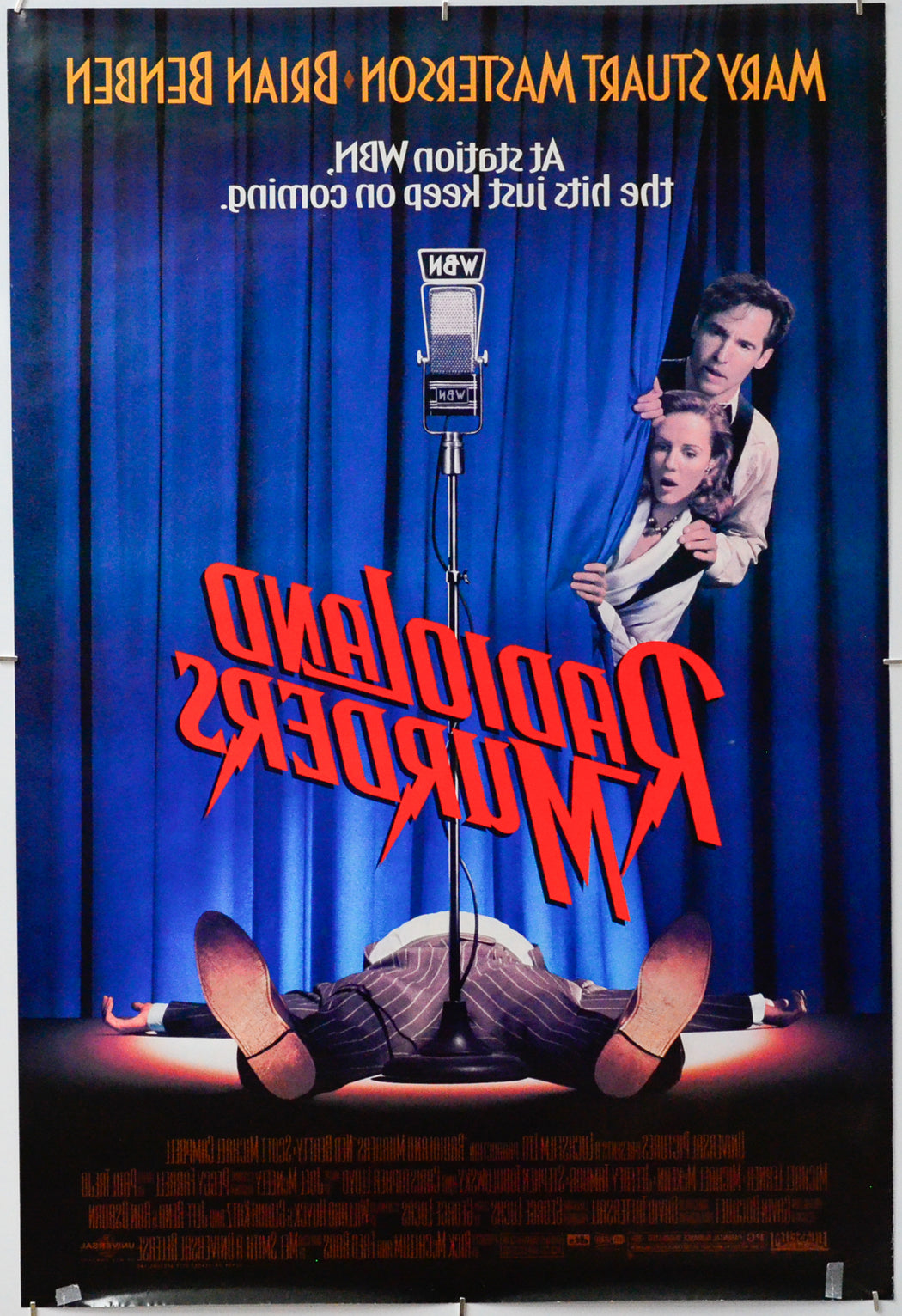 Radioland Murders (Back) Cinema One Sheet Movie Poster 