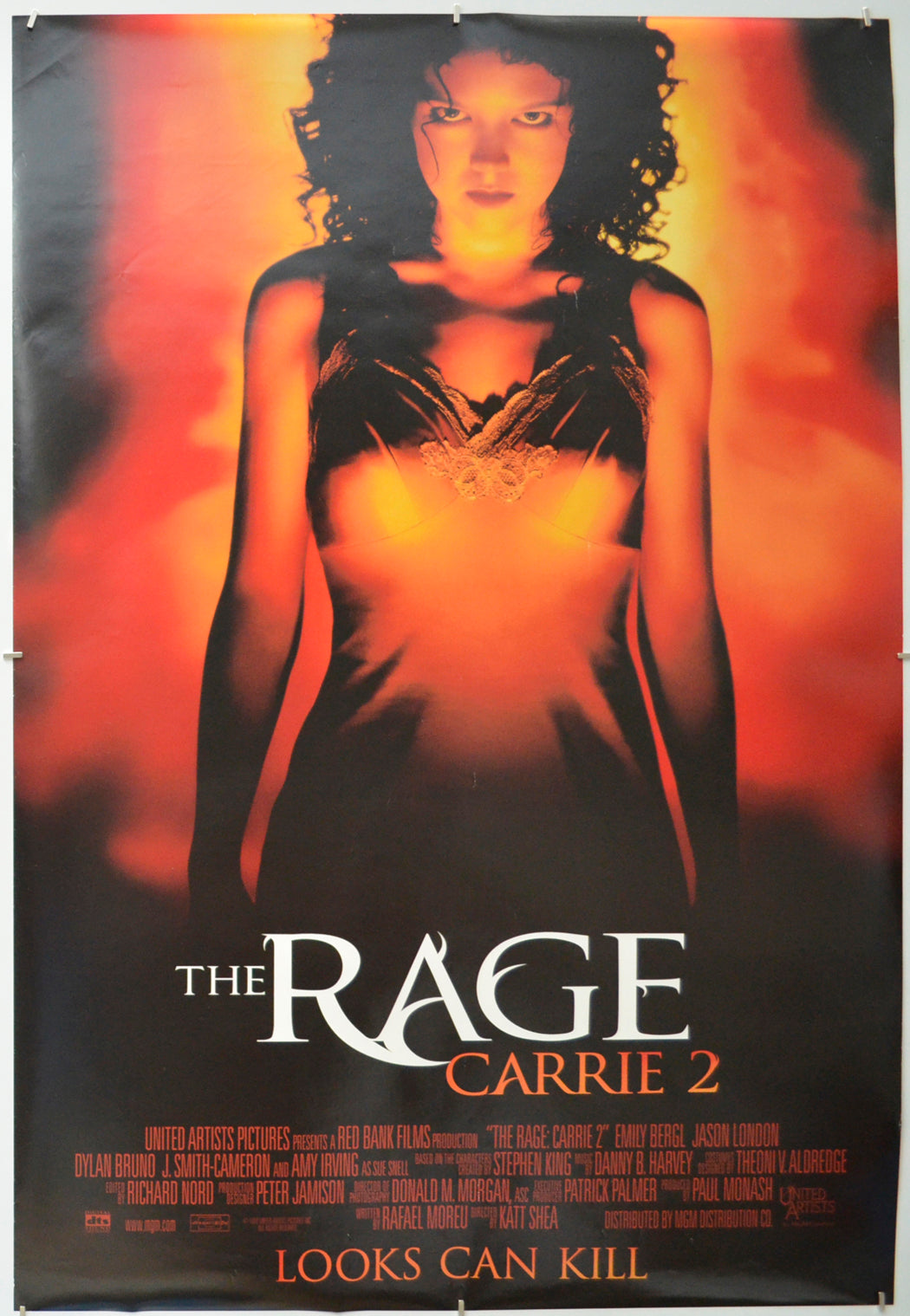 Rage : Carrie 2 Original One Sheet Poster - Film Poster - Movie Poster