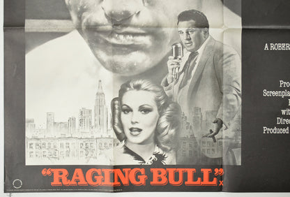 RAGING BULL (Bottom Left) Cinema Quad Movie Poster 