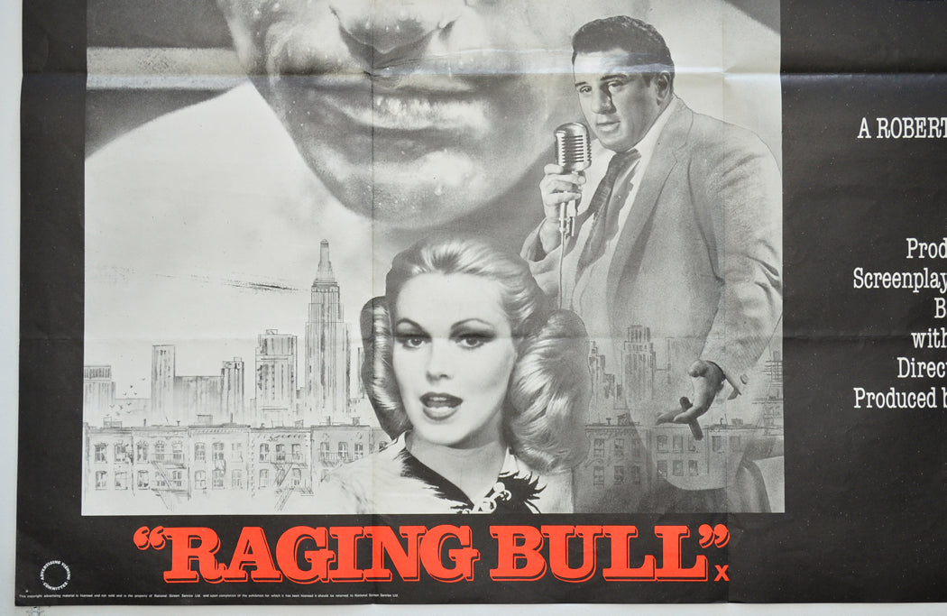 RAGING BULL (Bottom Left) Cinema Quad Movie Poster 