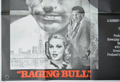 RAGING BULL (Bottom Left) Cinema Quad Movie Poster 