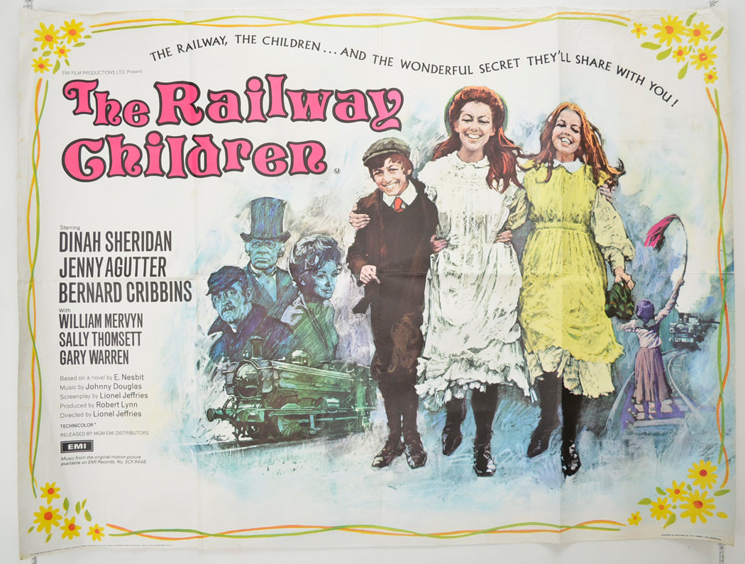 The Railway Children  Original Quad Poster - Film Poster - Movie Poster