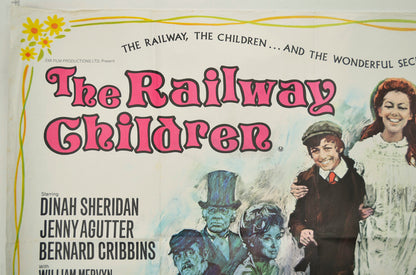 THE RAILWAY CHILDREN (Top Left) Cinema Quad Movie Poster 