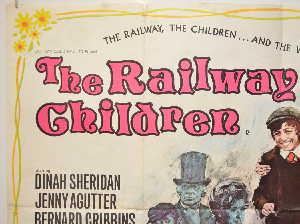 THE RAILWAY CHILDREN (Top Left) Cinema Quad Movie Poster 