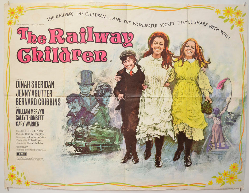 The Railway Children Original Quad Poster - Film Poster - Movie Poster