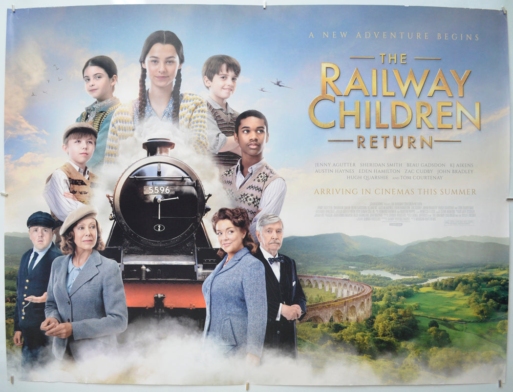 The Railway Children Return Original Quad Poster - Film Poster - Movie Poster